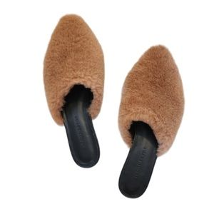 Jenni Kayne Shearling Mule JENNI KAYNE SHEARLING MULE SLIDES 38 + dust bag new